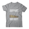 Support Diversity Gun Bullets Veteran Soldier Vintage T-Shirt & Hoodie | Teecentury.com