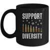 Support Diversity Gun Bullets Veteran Soldier Vintage Mug Coffee Mug | Teecentury.com