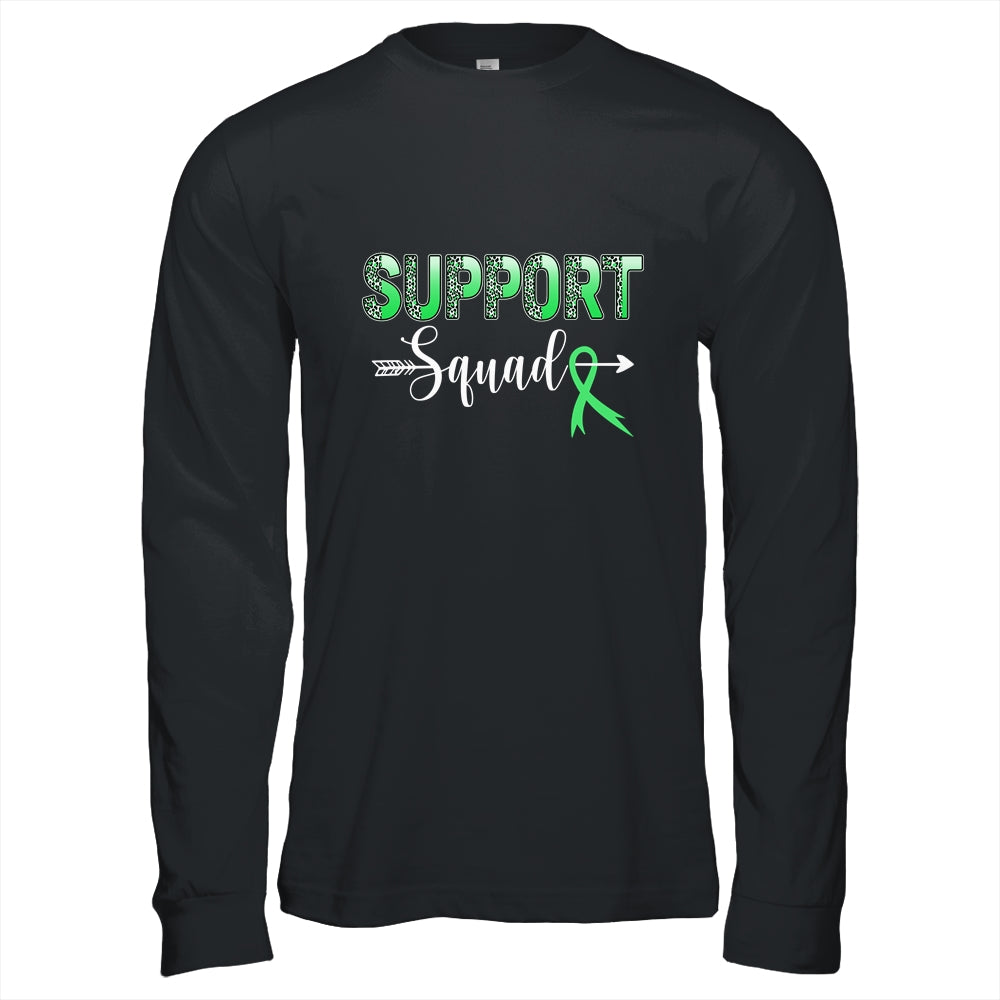 Support Squad Leopard Green Warrior Mental Health Awareness Shirt & Hoodie | teecentury