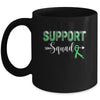 Support Squad Leopard Green Warrior Mental Health Awareness Mug | teecentury