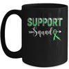 Support Squad Leopard Green Warrior Mental Health Awareness Mug | teecentury