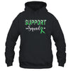 Support Squad Leopard Green Warrior Mental Health Awareness Shirt & Hoodie | teecentury