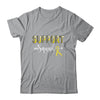 Support Squad Leopard Yellow Warrior Sarcoma Awareness Shirt & Hoodie | teecentury