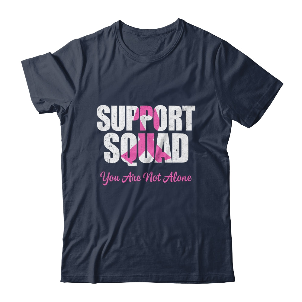 Support Squad Pink Ribbon Breast Cancer Awareness Shirt & Hoodie | teecentury