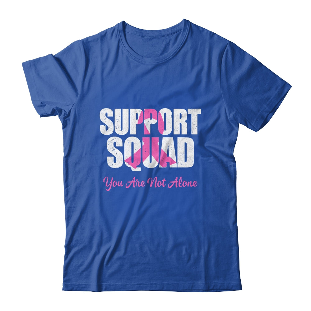 Support Squad Pink Ribbon Breast Cancer Awareness Shirt & Hoodie | teecentury