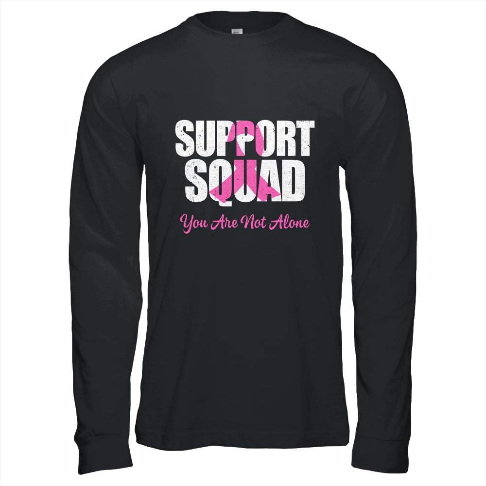 Support Squad Pink Ribbon Breast Cancer Awareness Shirt & Hoodie | teecentury