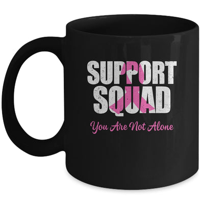 Support Squad Pink Ribbon Breast Cancer Awareness Mug | teecentury
