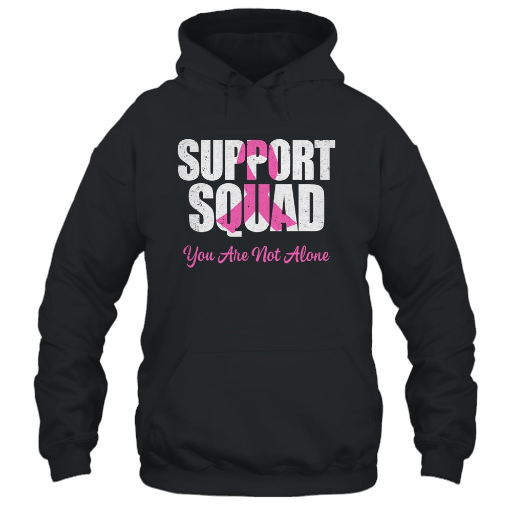 Support Squad Pink Ribbon Breast Cancer Awareness Shirt & Hoodie | teecentury