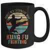 Surely Not Everybody Was Kung Fu Fighting Vintage Men Women Mug Coffee Mug | Teecentury.com