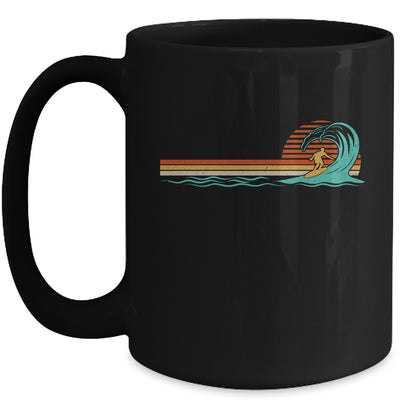 Surfer Vintage Wave Retro Surfing Surf Beach Mug | teecentury