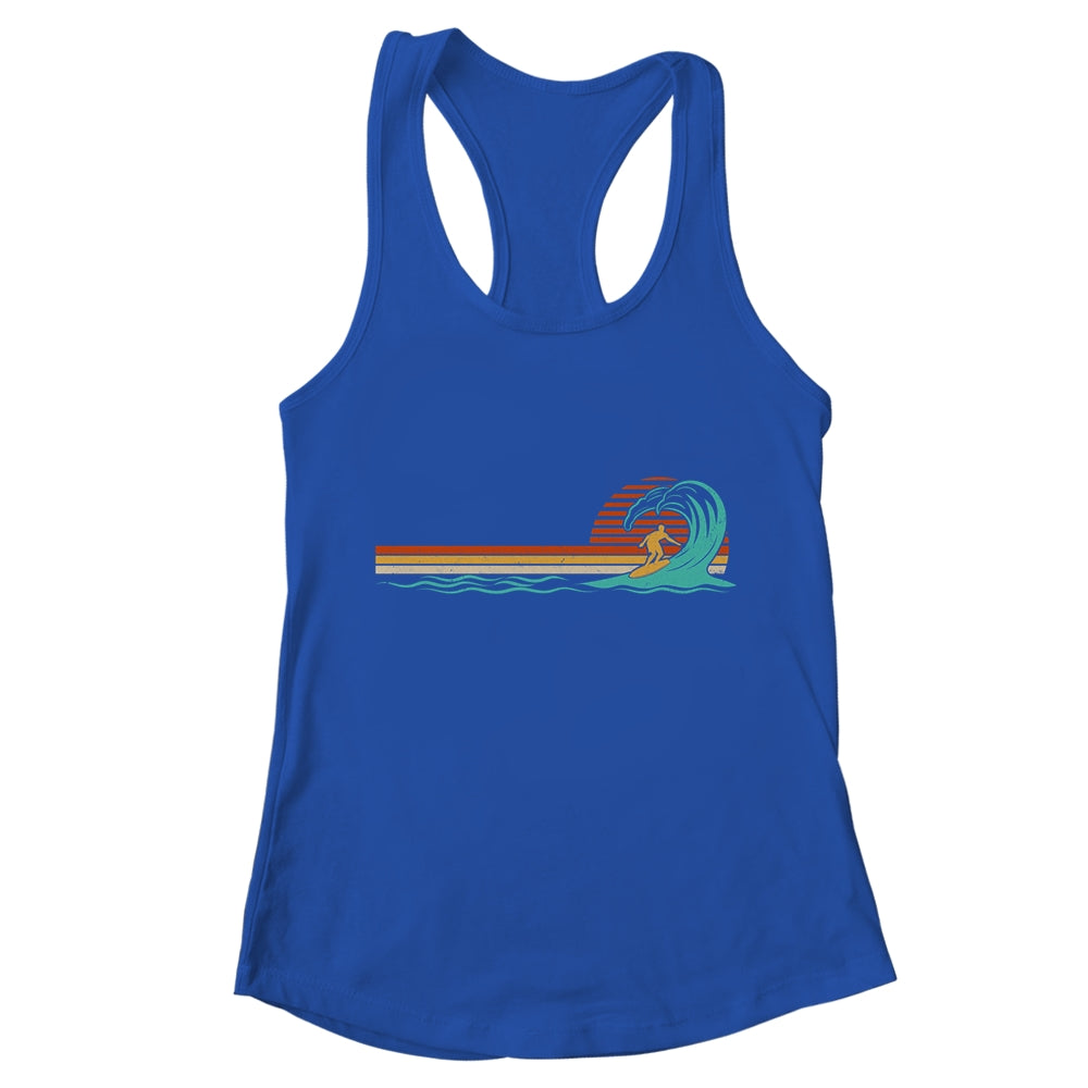Surfer Vintage Wave Retro Surfing Surf Beach Shirt & Tank Top | teecentury