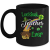 Sweet Luckiest Teacher Ever Teachers St Patricks Mug | teecentury