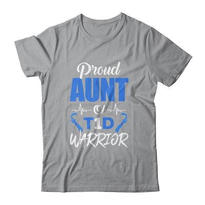 T1D Proud Aunt Diabetes Awareness Type 1 Insulin Pancreas T-Shirt & Hoodie | Teecentury.com