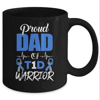 T1D Proud Dad Diabetes Awareness Type 1 Insulin Pancreas Mug Coffee Mug | Teecentury.com
