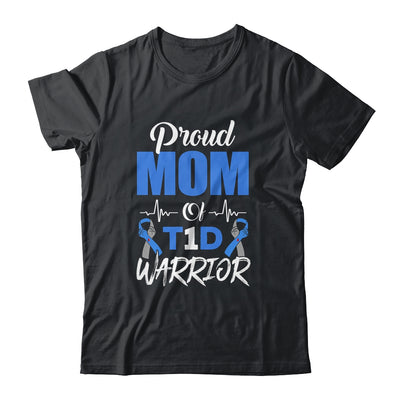 T1D Proud Mom Diabetes Awareness Type 1 Insulin Pancreas T-Shirt & Hoodie | Teecentury.com