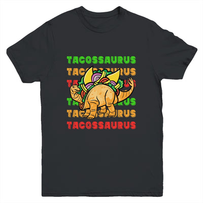 Tacosaurus Taco Dinosaur Dino Cinco De Mayo Mexican Youth Youth Shirt | Teecentury.com