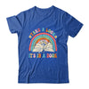 Take A Look It's In A Book Lover Reading Groovy Rainbow Shirt & Tank Top | teecentury