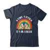 Take A Look It's In A Book Lover Reading Vintage Rainbow Shirt & Tank Top | teecentury