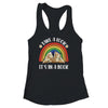 Take A Look It's In A Book Lover Reading Vintage Rainbow Shirt & Tank Top | teecentury