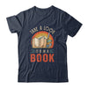 Take A Look Its In A Book Reading Vintage Retro Rainbow T-Shirt & Tank Top | Teecentury.com
