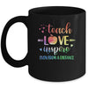 Teach Love Inspire Even From A Distance Teacher Virtual Mug Coffee Mug | Teecentury.com