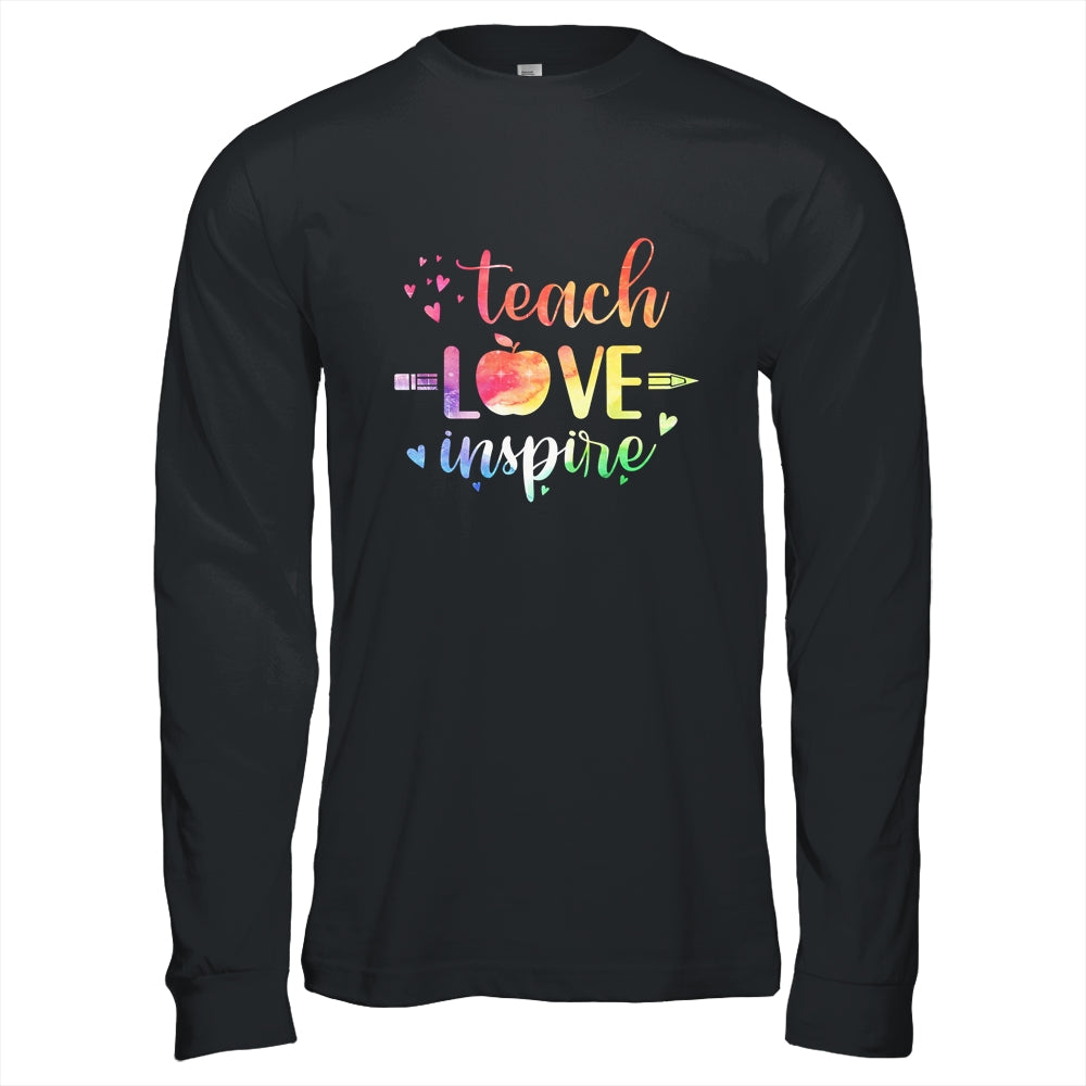 Teach Love Inspire Teacher Appreciation Gifts T-Shirt & Hoodie | Teecentury.com