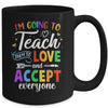 Teach Them To Love And Accept Everyone Teacher Pride LGBT Mug Coffee Mug | Teecentury.com