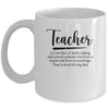 Teacher A Multi Tasking Educational Rockstar Funny Mug Coffee Mug | Teecentury.com