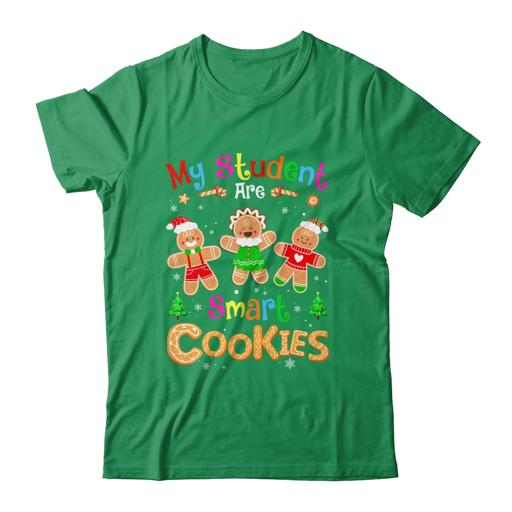 Teacher Christmas Matching My Students Kids Are Smart T-Shirt & Sweatshirt | Teecentury.com