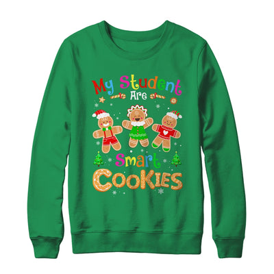 Teacher Christmas Matching My Students Kids Are Smart T-Shirt & Sweatshirt | Teecentury.com