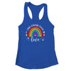Teacher LGBT Teaching Love LGBTQ Rainbow Pride Month Shirt & Tank Top | teecentury