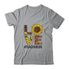 Teacher Life Sunflower Autumn Love Graphic Teacher Life T-Shirt & Tank Top | Teecentury.com