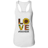 Teacher Life Sunflower Autumn Love Graphic Teacher Life T-Shirt & Tank Top | Teecentury.com