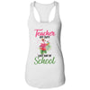 Teacher Off Duty Last Day Of School Teacher Flamingo Summer T-Shirt & Tank Top | Teecentury.com