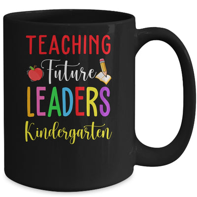 Teaching Future Leaders Kindergarten Mug Coffee Mug | Teecentury.com