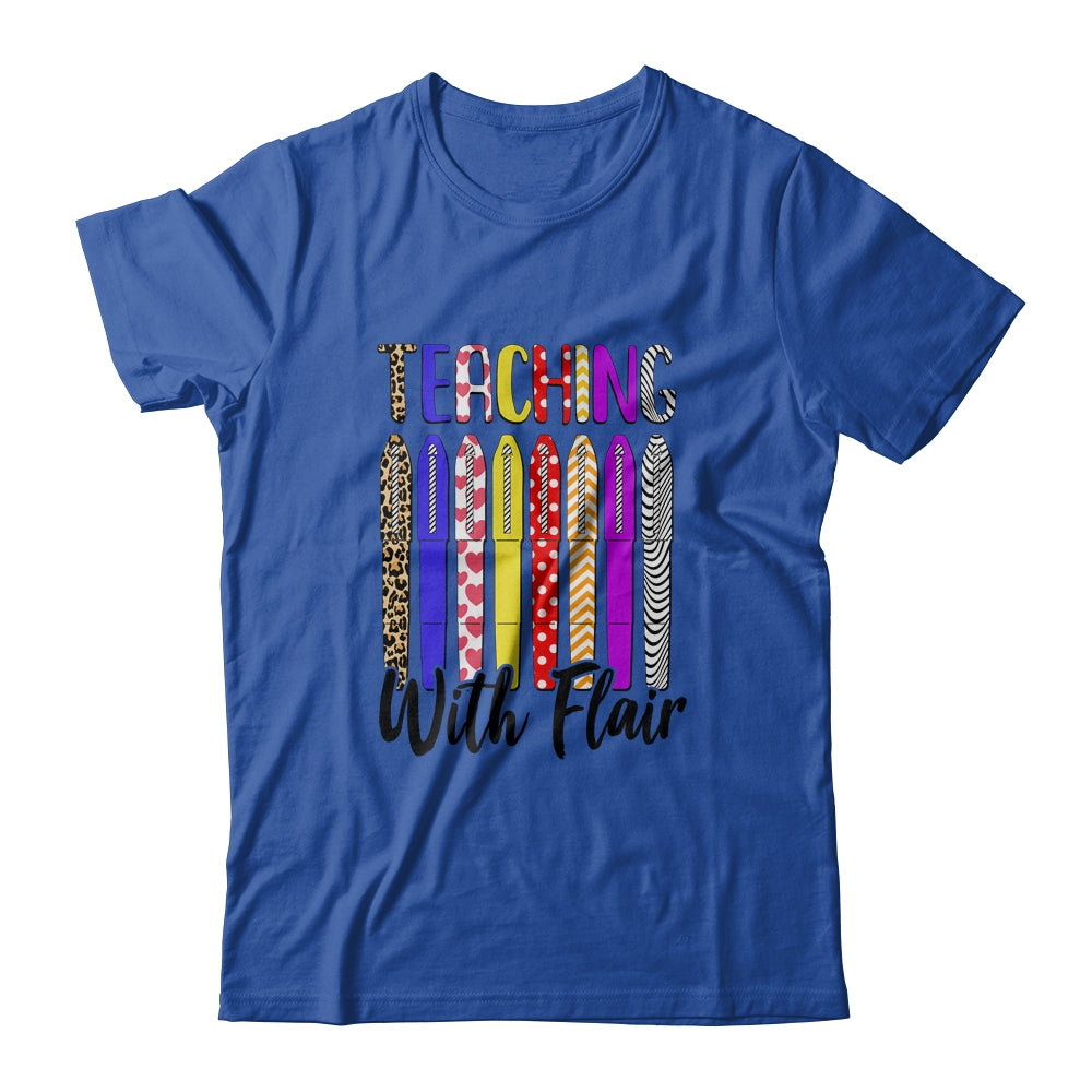 Teaching With Flair Teacher Gifts T-Shirt & Hoodie | Teecentury.com