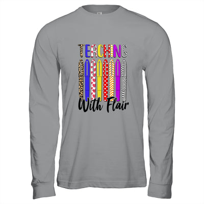 Teaching With Flair Teacher Gifts T-Shirt & Hoodie | Teecentury.com