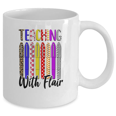 Teaching With Flair Teacher Gifts Mug Coffee Mug | Teecentury.com