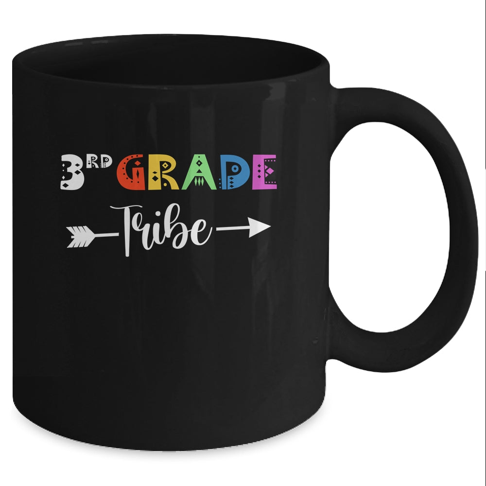 Team 3rd Third Grade Tribe Back To School Funny Teacher Mug Coffee Mug | Teecentury.com