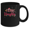 Team Naughty Christmas Funny Couple Matching Family Team Mug Coffee Mug | Teecentury.com
