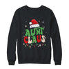 Team Santa Aunt Claus Elf Groovy Matching Family Christmas Shirt & Sweatshirt | teecentury