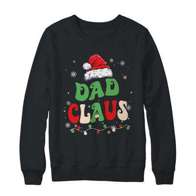 Team Santa Dad Claus Elf Groovy Matching Family Christmas Shirt & Sweatshirt | teecentury