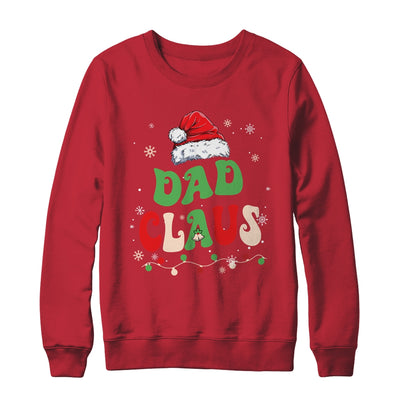 Team Santa Dad Claus Elf Groovy Matching Family Christmas Shirt & Sweatshirt | teecentury