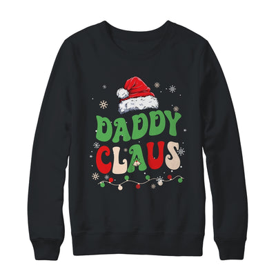 Team Santa Daddy Claus Elf Groovy Matching Family Christmas Shirt & Sweatshirt | teecentury