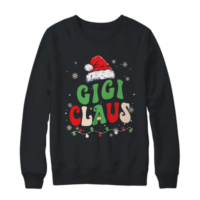 Team Santa Gigi Claus Elf Groovy Matching Family Christmas Shirt & Sweatshirt | teecentury