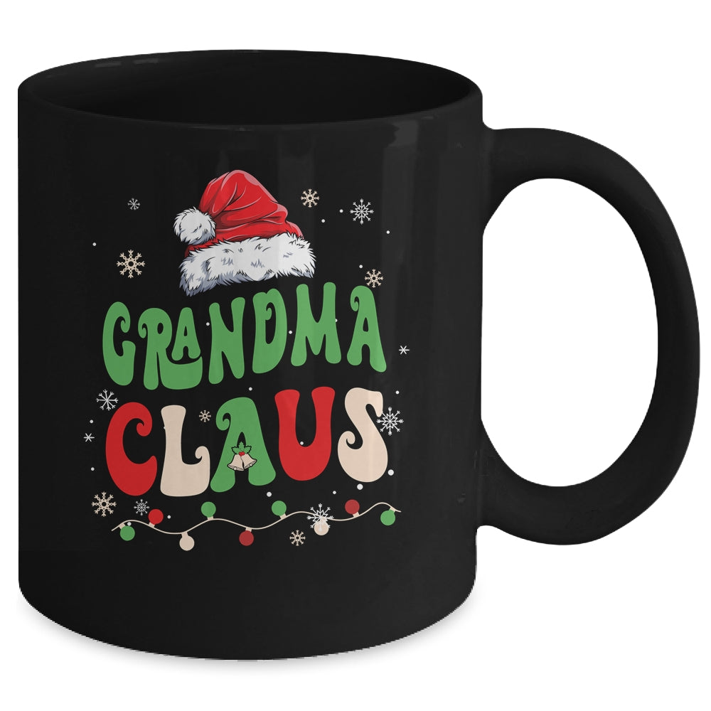Team Santa Grandma Claus Groovy Matching Family Christmas Mug | teecentury