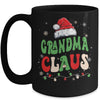 Team Santa Grandma Claus Groovy Matching Family Christmas Mug | teecentury