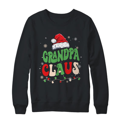 Team Santa Grandpa Claus Groovy Matching Family Christmas Shirt & Sweatshirt | teecentury