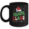 Team Santa Grandpa Claus Groovy Matching Family Christmas Mug | teecentury