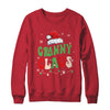 Team Santa Granny Claus Elf Groovy Matching Family Christmas Shirt & Sweatshirt | teecentury